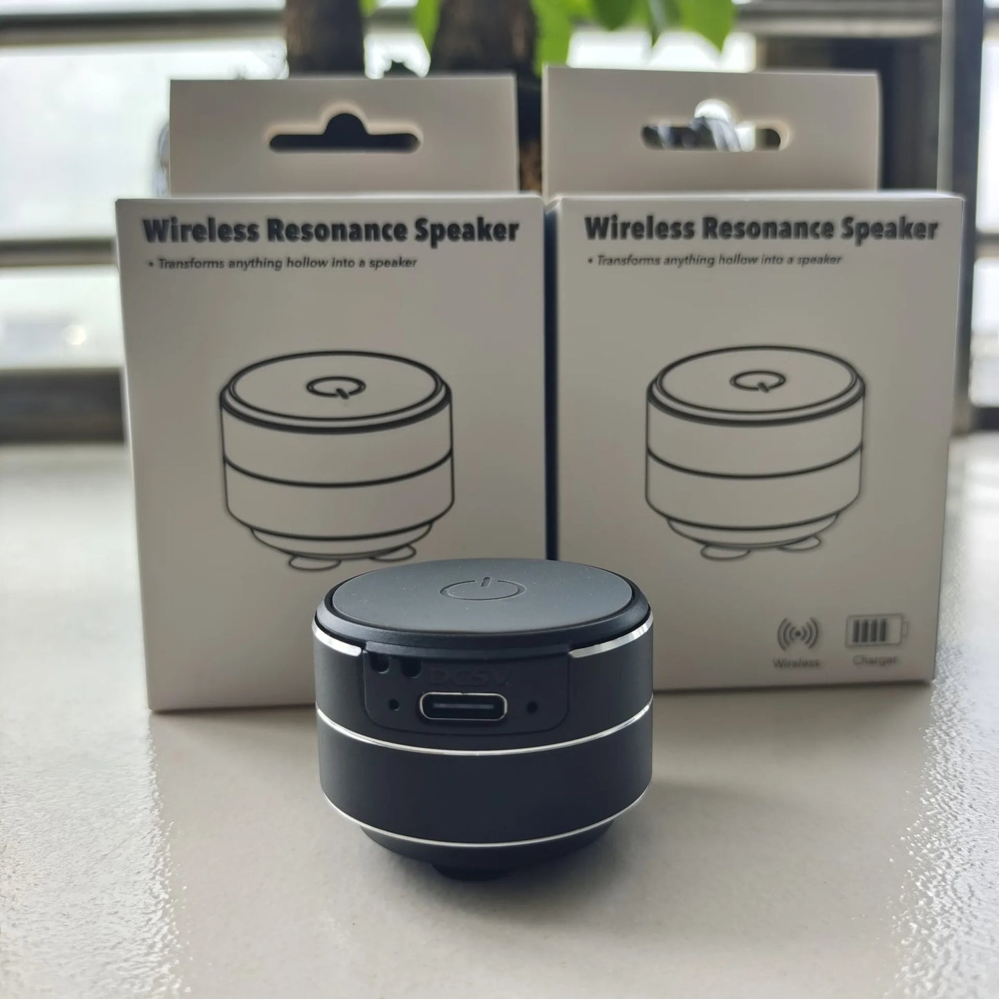 Mini Vibration Speaker – Turns Any Surface Into a Speaker
