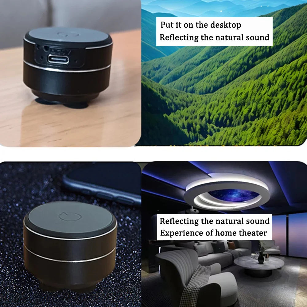 Mini Vibration Speaker – Turns Any Surface Into a Speaker