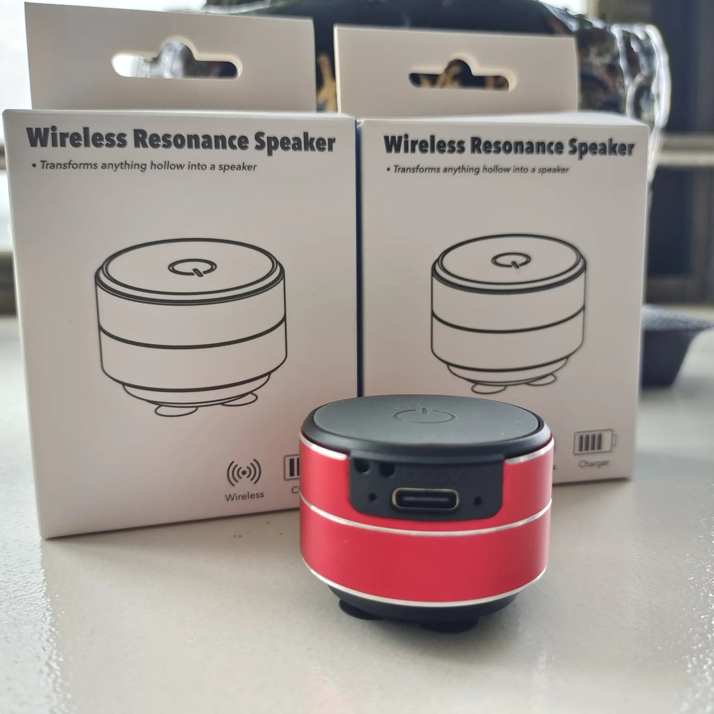 Mini Vibration Speaker – Turns Any Surface Into a Speaker